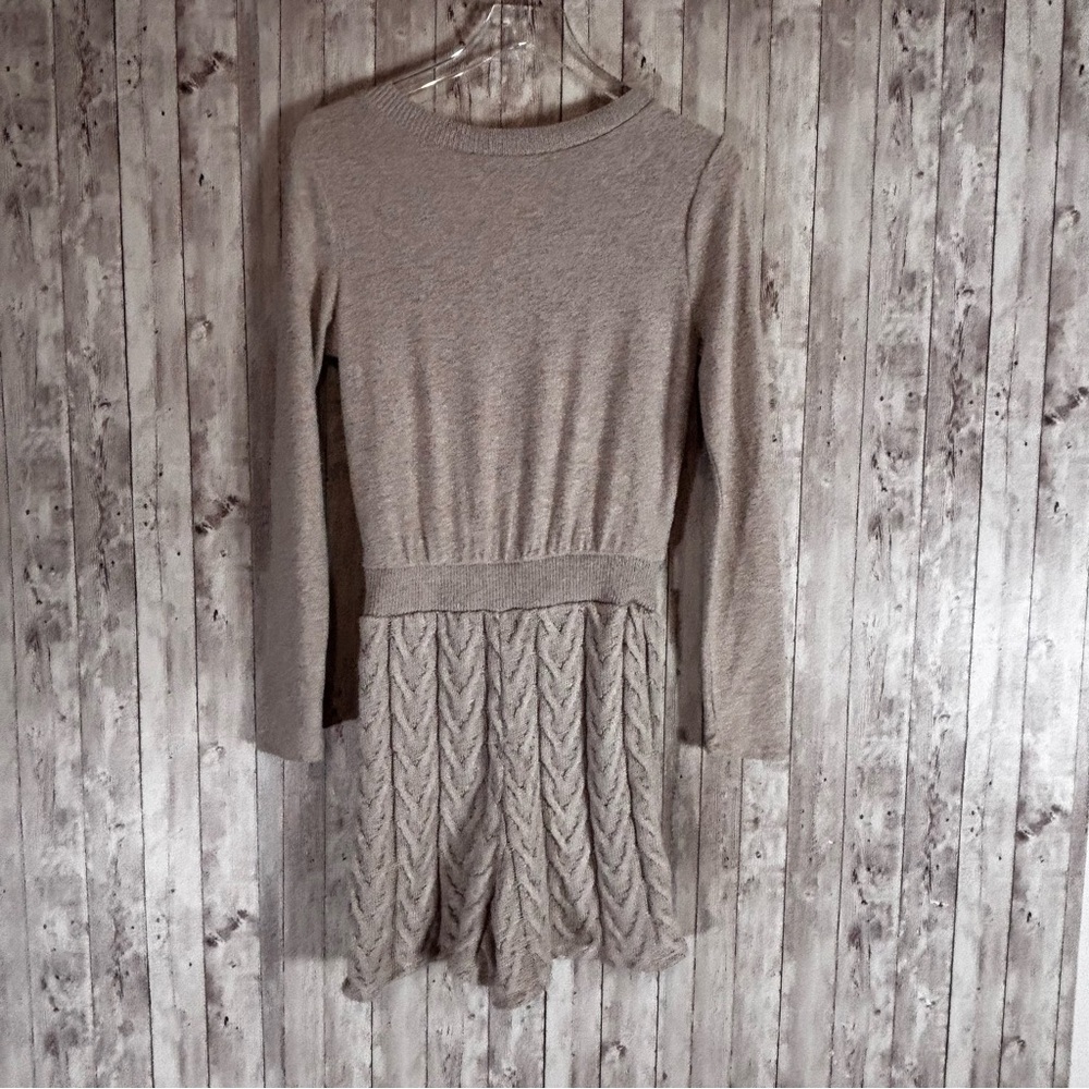 Zara Cable Knit Shorts Romper - Picture 5 of 5